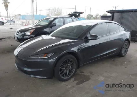 2024 Tesla Model 3 Long Range Dual Motor All-Wheel Drive/Rear-Wheel Drive from USA, damaged, VIN 5YJ3E1EA5RF726005